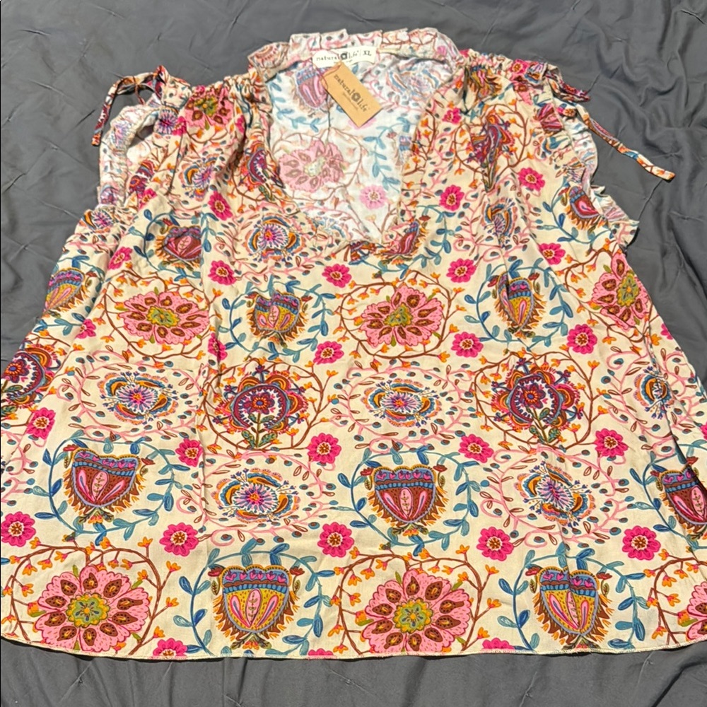 Floral Print Women's Top